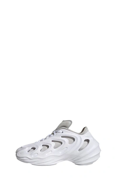 Shop Adidas Originals Kids' Adifom Q Sneaker In White/ Grey/ Grey