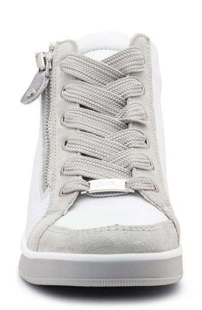 Ara Rei Sneaker In White Leather