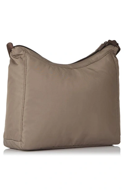 Shop Hedgren Harpers Rfid Water Repellent Shoulder Bag In Sepia