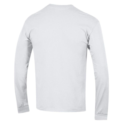 Shop Champion White Michigan Wolverines High Motor Long Sleeve T-shirt