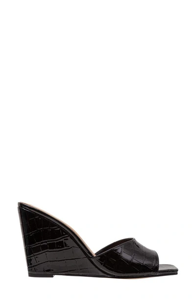 Shop Lisa Vicky Adore Wedge Sandal In Black