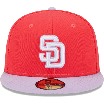 New Era Caps San Diego Padres 59FIFTY Fitted Hat White/Red