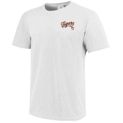 Shop Image One White Lsu Tigers Alex Box Stadium Baseball T-shirt