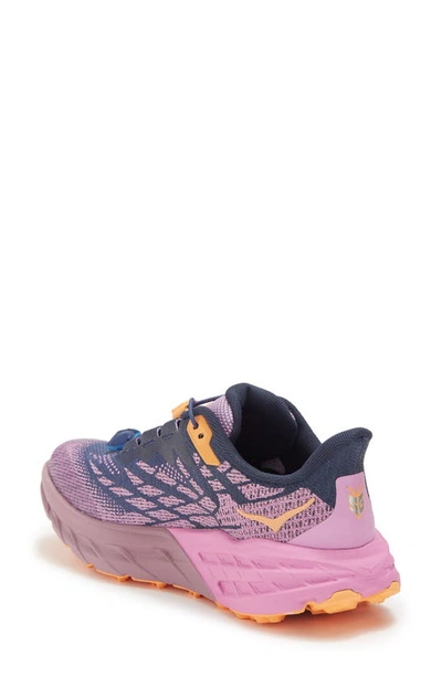 Shop Hoka Kids' Speedgoat 5 Trail Running Shoe In Pink