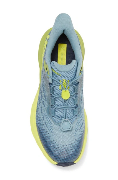 Shop Hoka Kids' Speedgoat 5 Trail Running Shoe In Grey