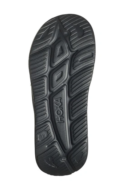 Hoka Kids' Ora Recovery Slide In Black