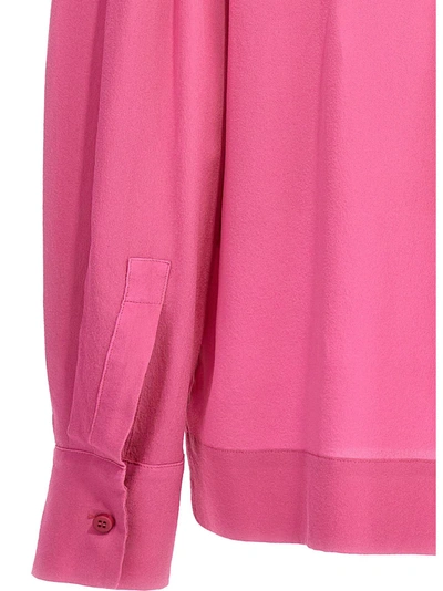 Shop Nude Silk Bloshirt Shirt, Blouse Pink