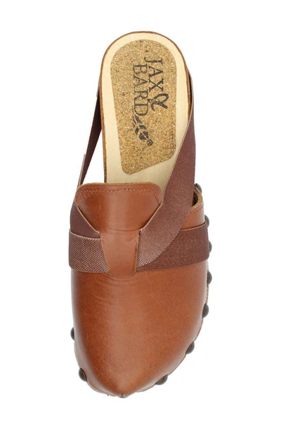 Shop Jax And Bard Beatrice Clog In Saddle Brown