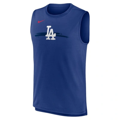 Nike Royal Los Angeles Dodgers City Connect Muscle Tank Top