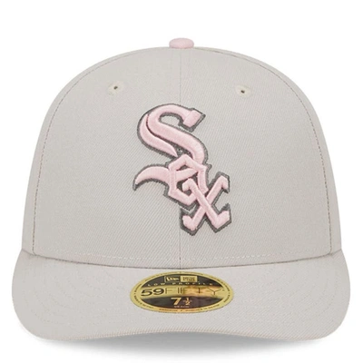 Men's New Era Khaki Boston Red Sox 2023 Mother's Day Low Profile 59FIFTY Fitted Hat