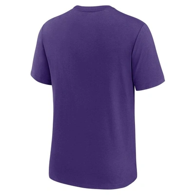 Shop Nike Purple Tampa Bay Rays Rewind Retro Tri-blend T-shirt