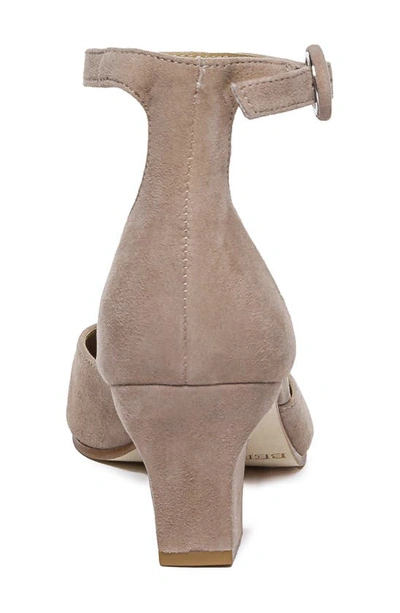 Shop Bernardo Footwear Remy Block Heel Pump In Beige