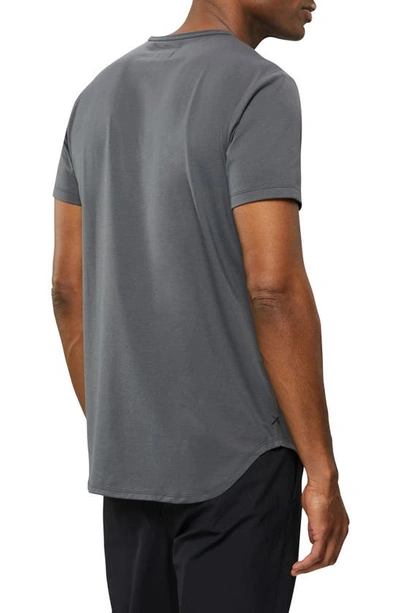Shop Cuts Ao Elongated Tee In Graphite