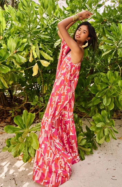 Diarrablu Satu One-shoulder Dress In Pink
