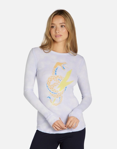 Lauren Moshi Mckinley Lightning Snake In Sunfade Lavender