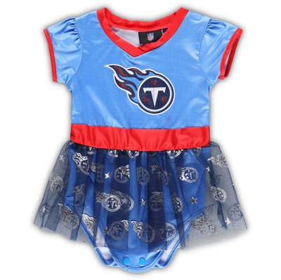 Shop Jerry Leigh Infant Light Blue/navy Tennessee Titans Tailgate Tutu Game Day Costume Set