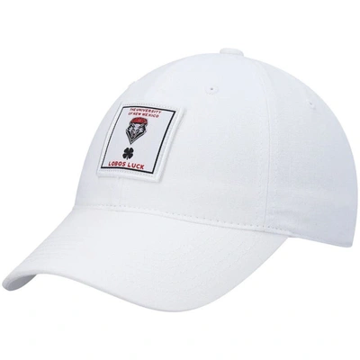 Shop Black Clover White New Mexico Lobos Dream Adjustable Hat