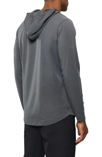 Shop Cuts Trim Fit Pullover Hoodie In Graphite