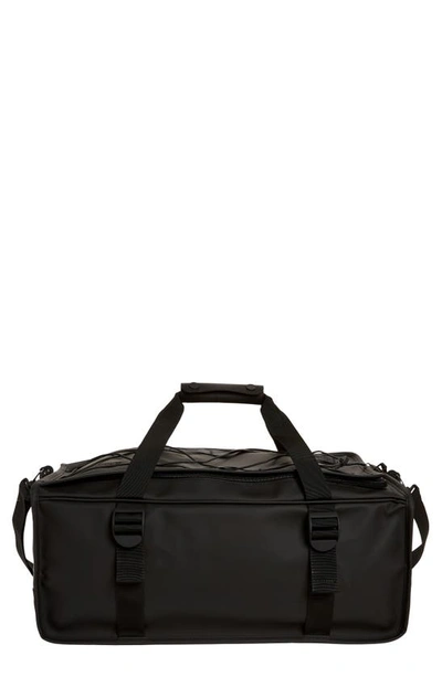 Shop Rains Trail Mountaineer Duffle Bag In Black