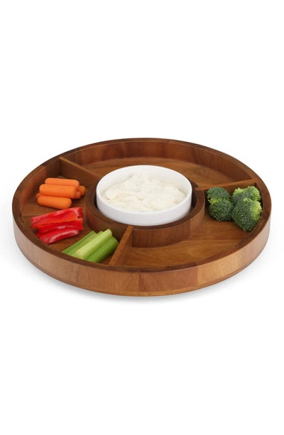 Nambe Nambé Duets Lazy Susan In Brown