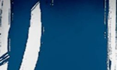 Diarrablu Zany Off The Shoulder Crop Top In Blue