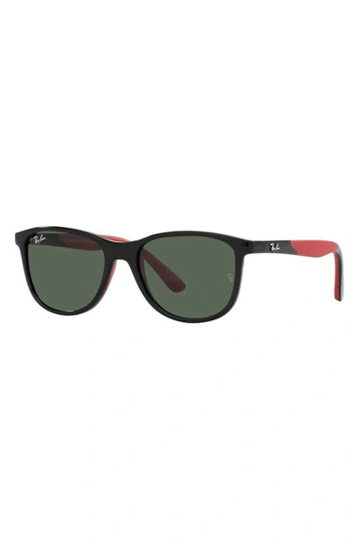Ray Ban 49mm Square Sunglasses In Dark Green