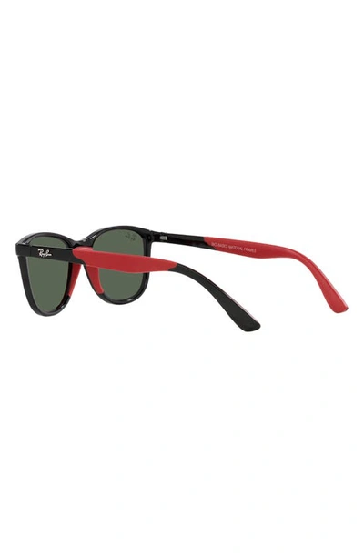 Ray Ban 49mm Square Sunglasses In Dark Green