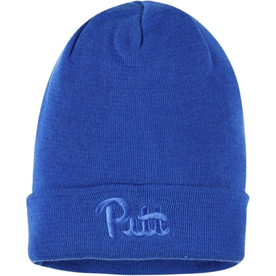 Shop Nike Royal Pitt Panthers Tonal Cuffed Knit Hat