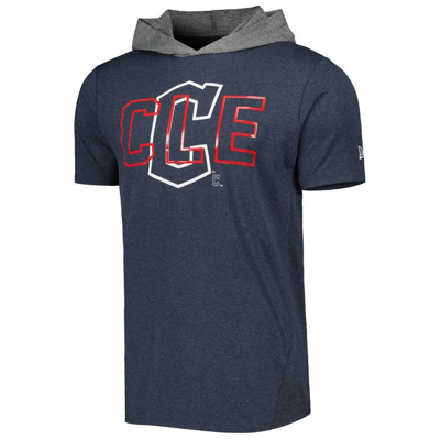 Shop New Era Navy Cleveland Guardians Team Hoodie T-shirt