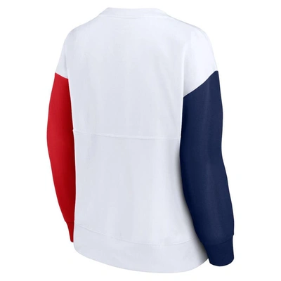 Shop Fanatics Branded White Boston Red Sox Series Pullover Sweatshirt