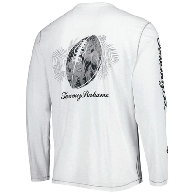 Shop Tommy Bahama White Miami Dolphins Laces Out Billboard Long Sleeve T-shirt