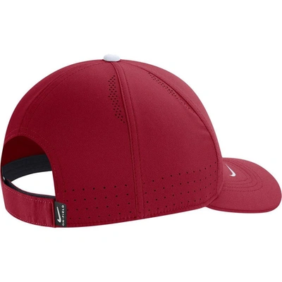 Shop Nike Youth  Crimson Washington State Cougars 2023 Sideline Legacy91 Adjustable Hat
