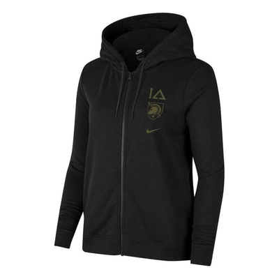 Shop Nike Black Army Black Knights 1st Armored Division Old Ironsides Operation Torch Full-zip Hoodie