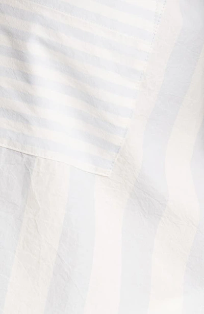 Madewell Short Sleeve Button-up Shirt In Weathered Sky