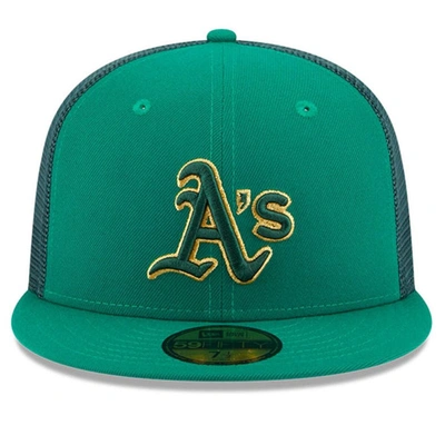 Official New Era Oakland Athletics MLB Kelly Green 59FIFTY Fitted