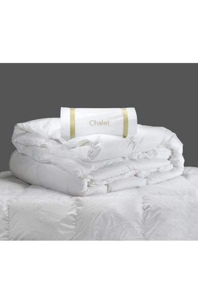 Matouk Chalet Winter Twin Comforter In Winter Weight