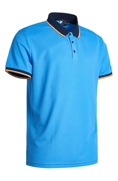 Shop Abacus Myrick Golf Polo In Sky Blue