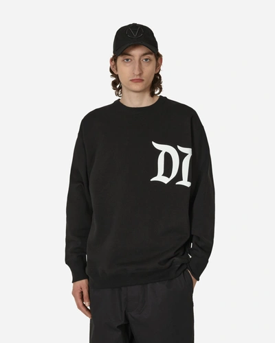 Shop Wtaps Design 02 Crewneck Sweatshirt In Black