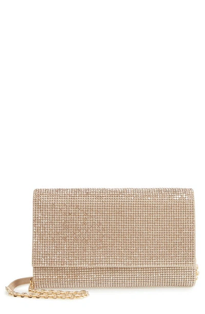 Shop Judith Leiber Fizzoni Beaded Clutch In Prosecco