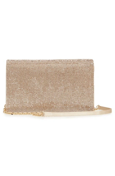 Shop Judith Leiber Fizzoni Beaded Clutch In Prosecco