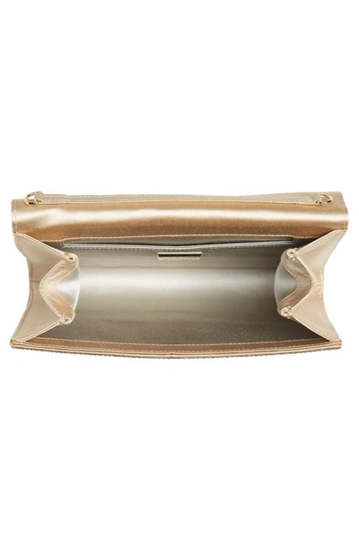 Shop Judith Leiber Fizzoni Beaded Clutch In Prosecco