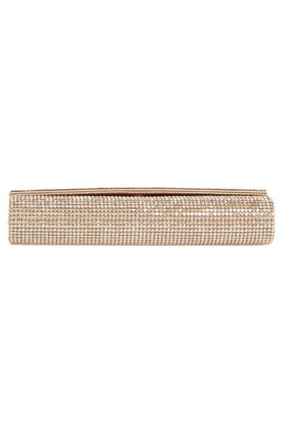 Shop Judith Leiber Fizzoni Beaded Clutch In Prosecco