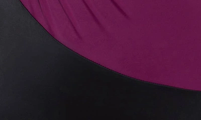 Magicsuit Goddess Colorblock One-shoulder Convertible One-piece Swimsuit In Jam