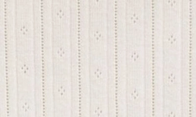 Shop Paloma Wool Clairo Low Waist Pointelle Miniskirt In Grey