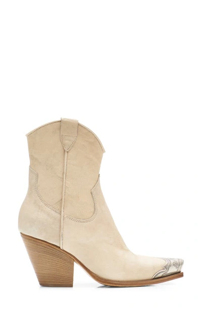 Free People Brayden Western Boot In Bone