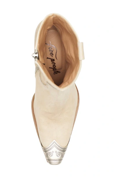 Free People Brayden Western Boot In Bone