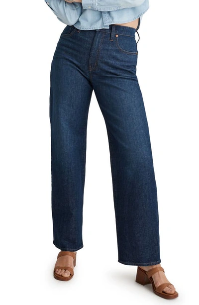 The Perfect Vintage Patch Pocket High Waist Wide Leg Jeans