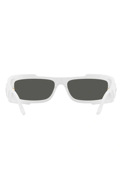 Versace Man Sunglass Ve4446 In White