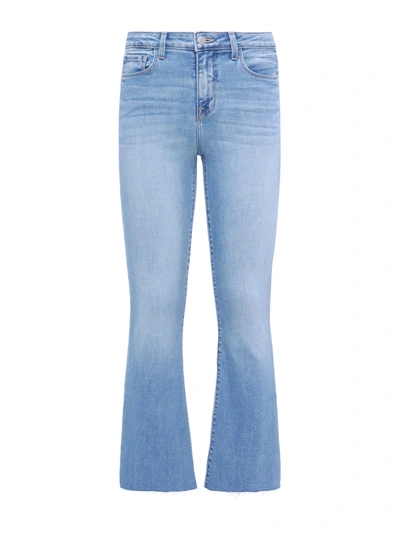 Shop L Agence Kendra Cropped Flare Jean In Canyon