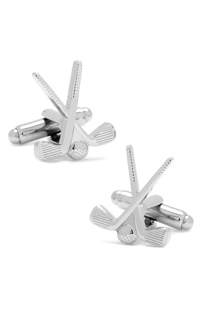 Shop Cufflinks, Inc . Golf Bag Cuff Links In Silver